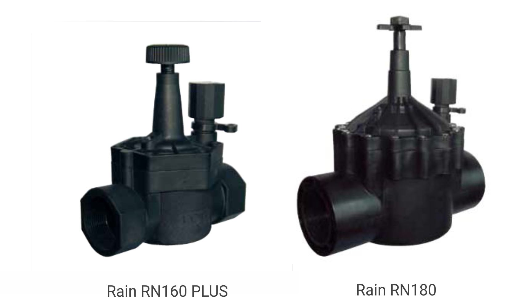 RN160 PLUS & RN180 VALVES